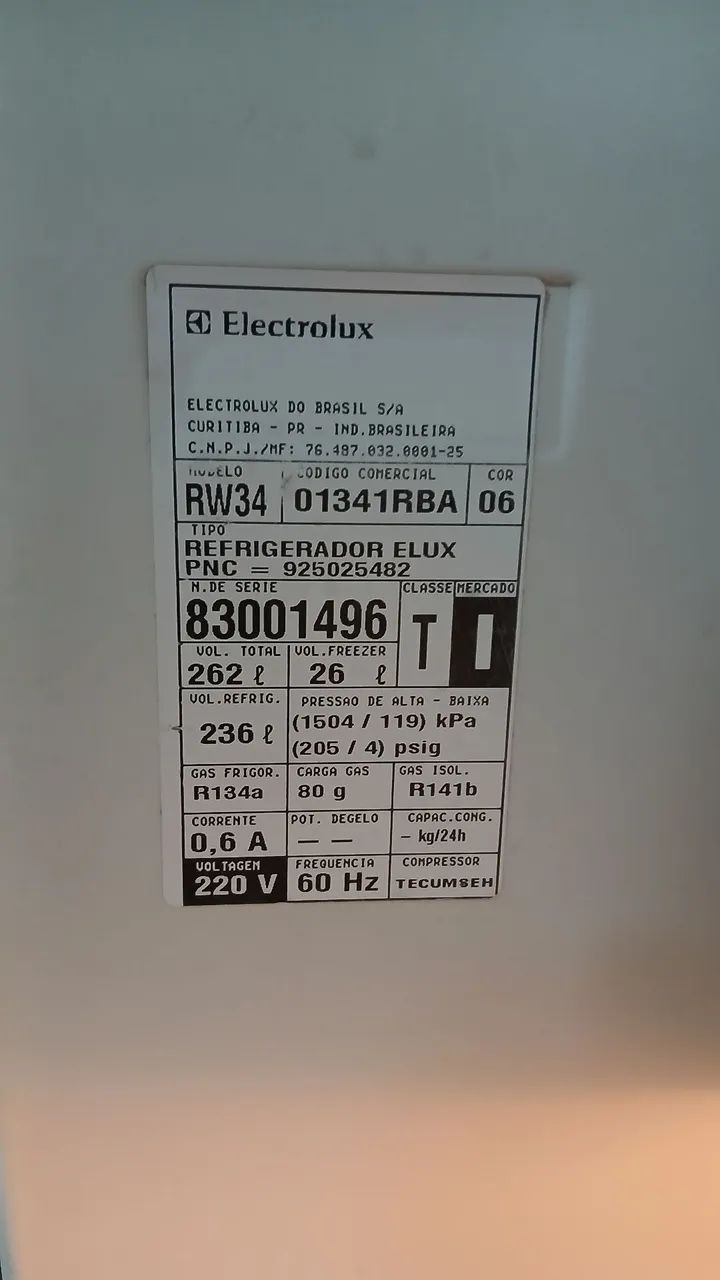Geladeira Electrolux 262L 220V com Dispenser - COM DEFEITO - Foto 5