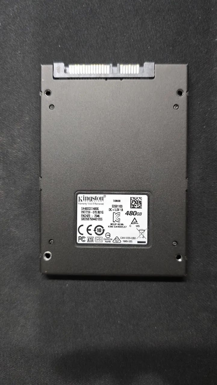 SSD KINGSTON 480GB SA400S37480G - Foto 2