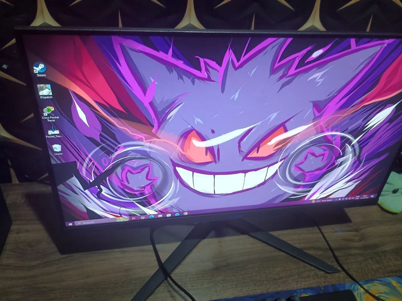 MONITOR MANCER 21,5" 75Hz FUNCIONANDO PERFEITAMENTE  - Foto 3