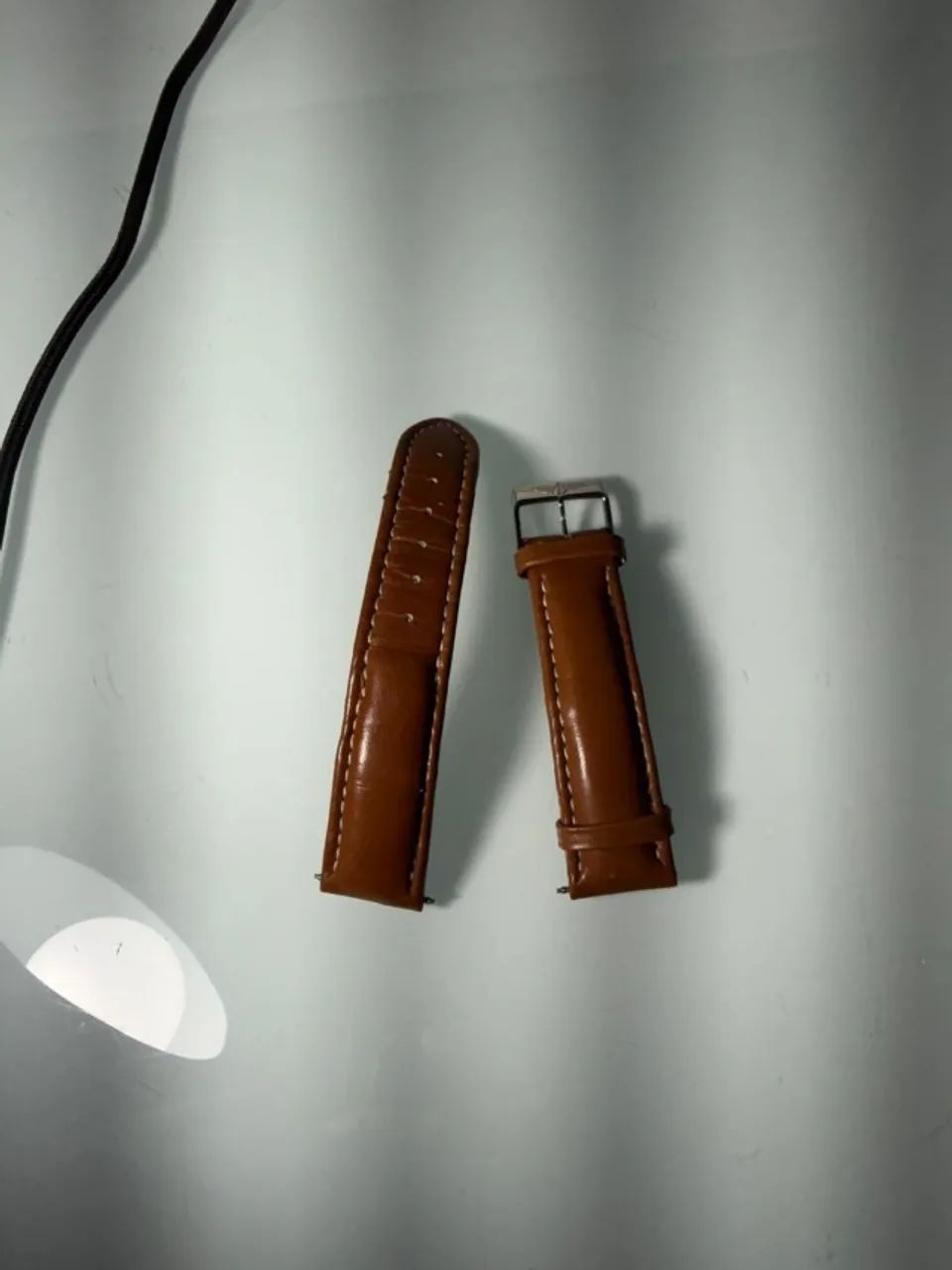 Pulseira Breitling classic leather strap em couro