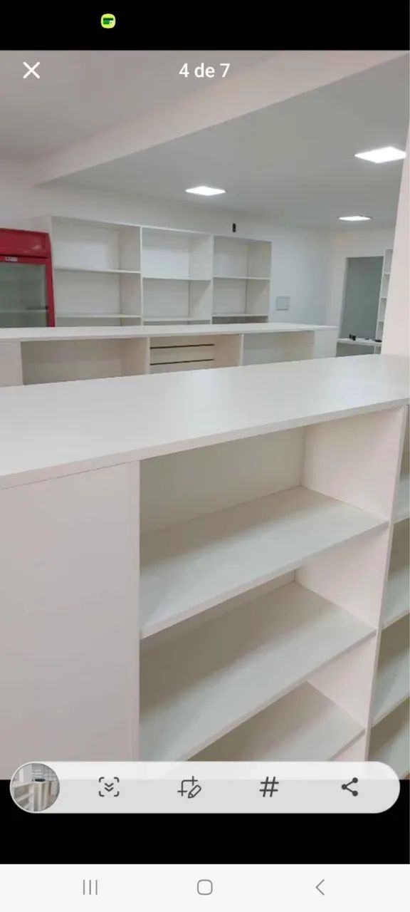 Vendo móveis de MDF para comércio 