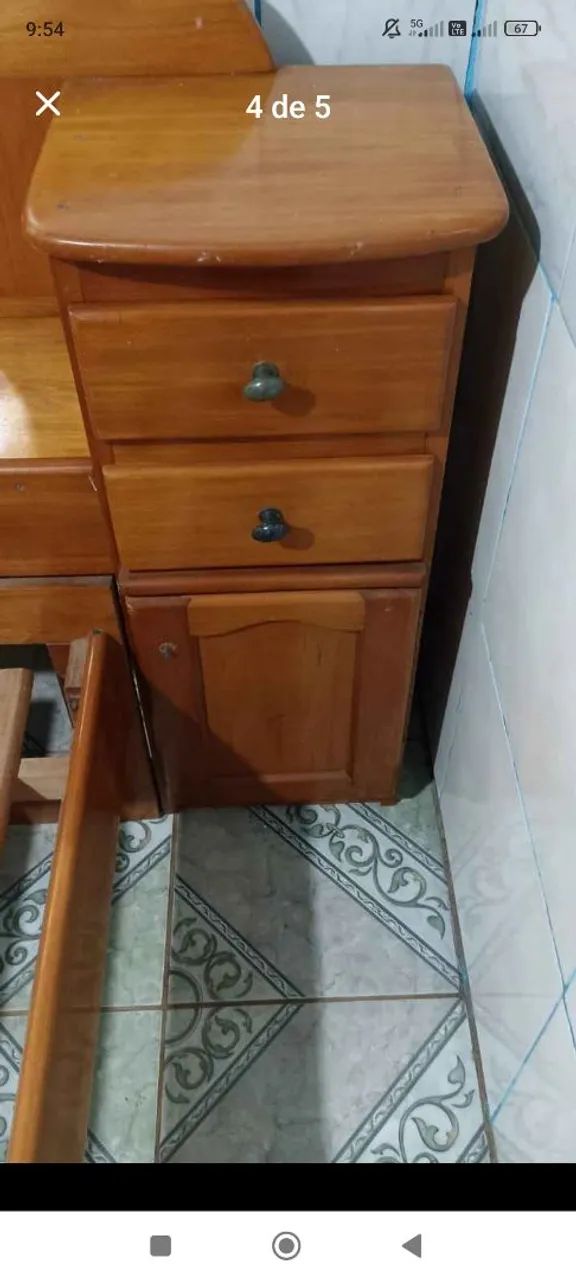 Cama com penteadeira  - Foto 2