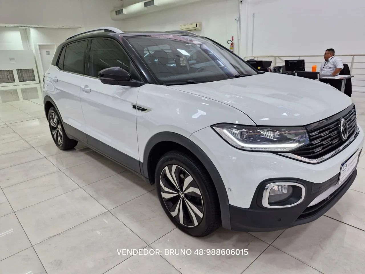 Volkswagen T-Cross Highline 1.4 TSI Flex 16V 5P AUT 2023 - Foto 3