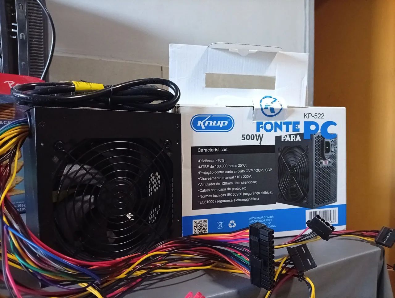 Fonte para Pc 500w   $90 - Foto 2