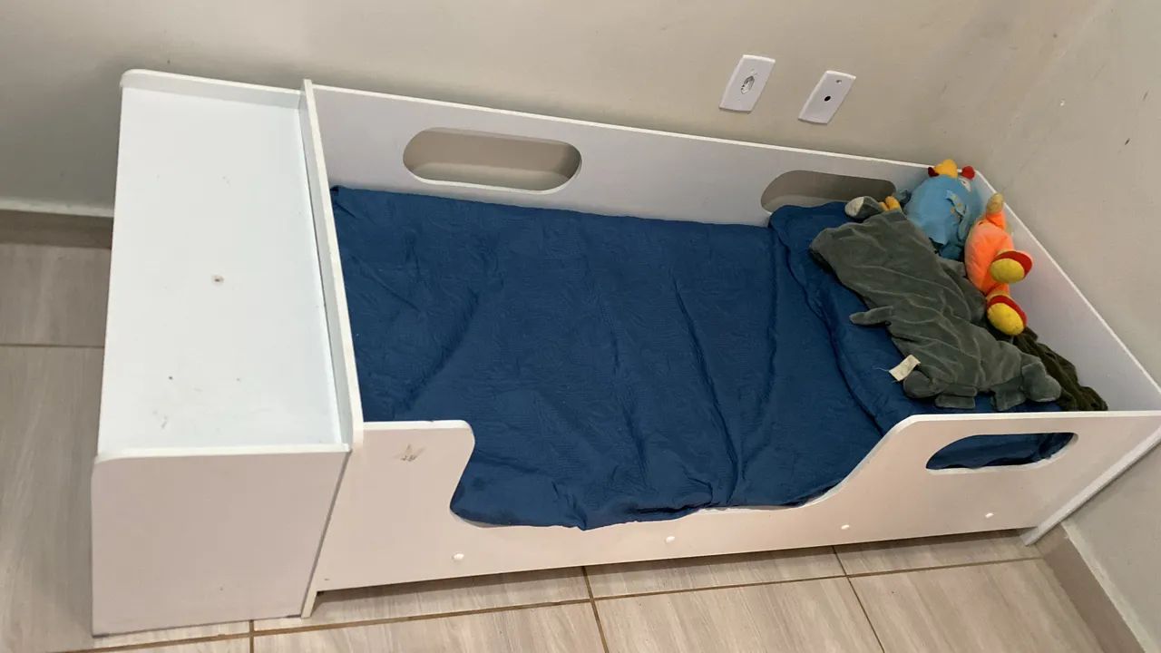 Cama infantil - pouco tempo de uso - Foto 3