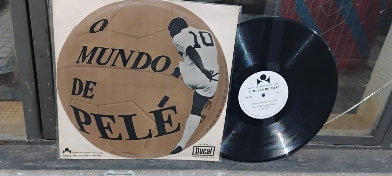 Vinil O Mundo de  Pelé
