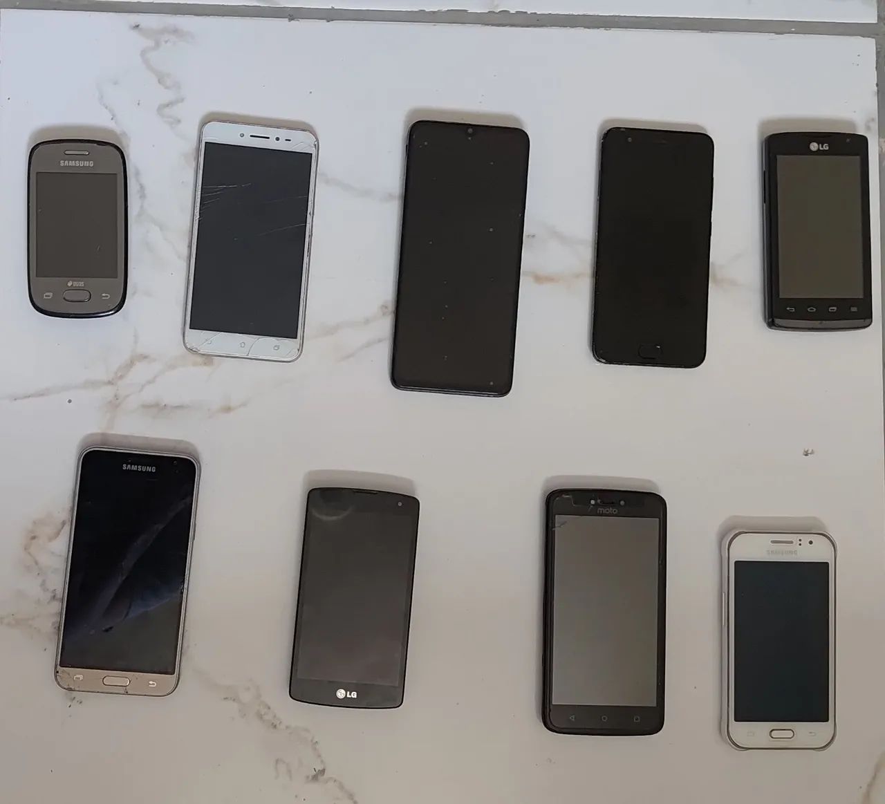 Lote de celulares