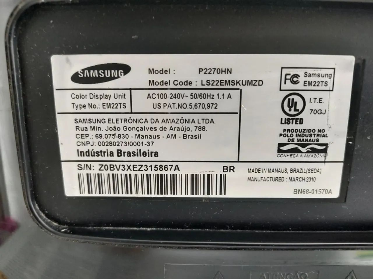 Tv/ Monitor Samsung LCD - Foto 4