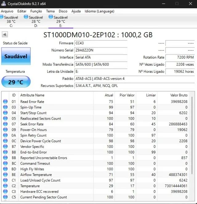 HDD Gamer Seagate Barracuda 1TB - Foto 3