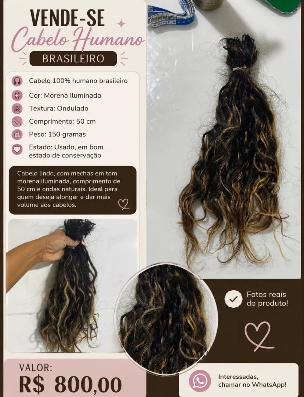 Cabelo brasileiro  - Foto 2