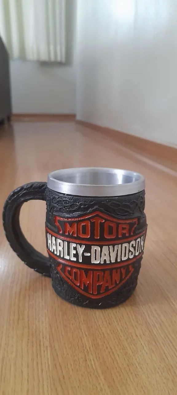 Caneca Rustica Harley Davidson - Foto 2