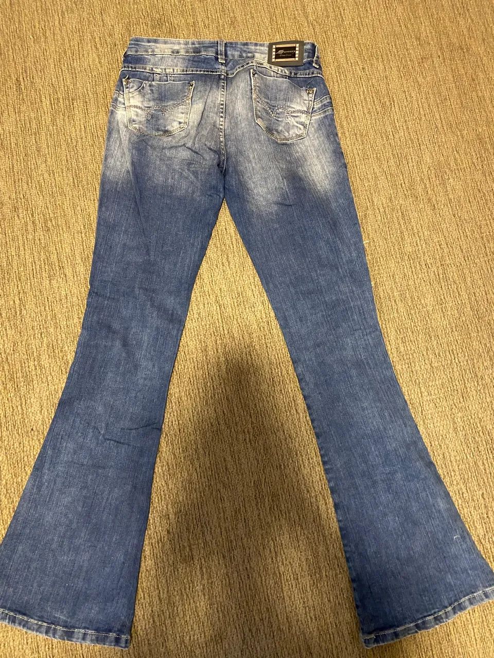 Calça Jeans Sawary Destroyed Feminina  - Foto 4