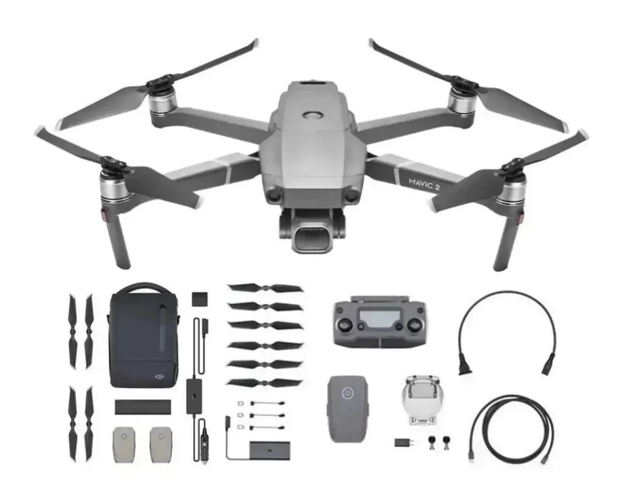 DJI Mavic 2 Pro + Kit Fly More (3 Baterias) - Pouquíssimo Uso