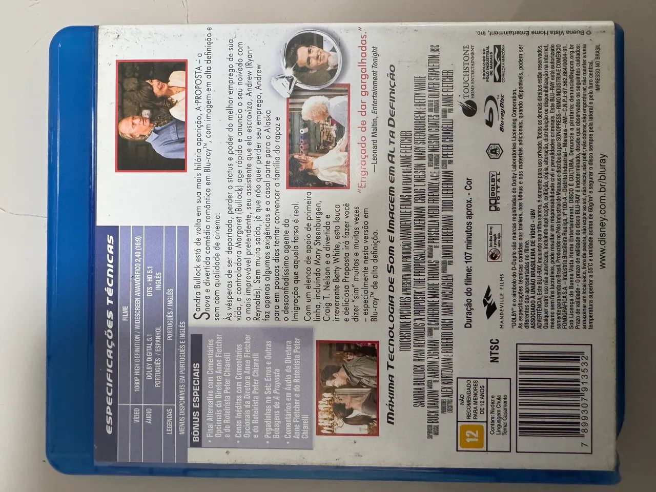 Bluray Filme A Proposta - Foto 2