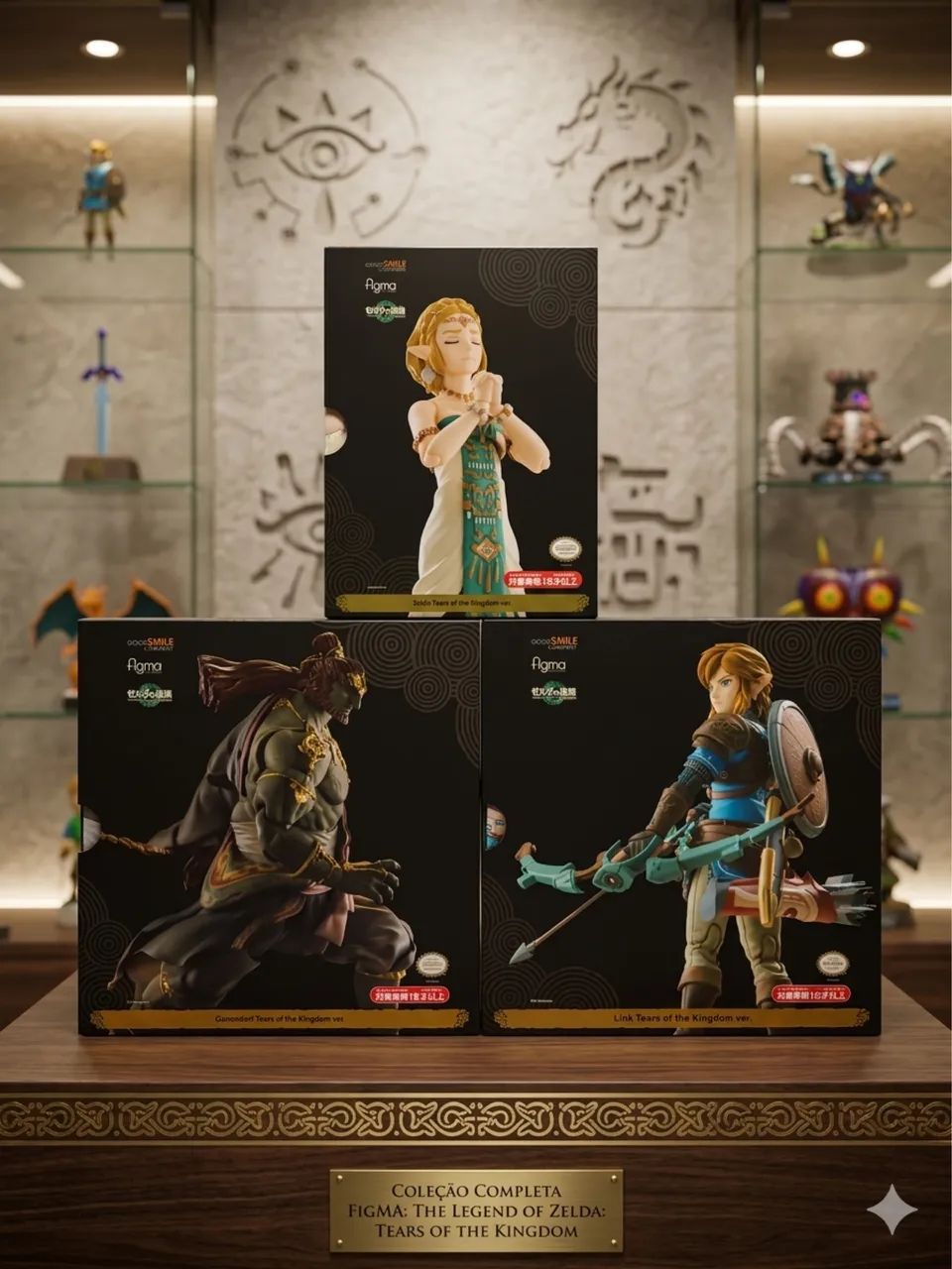 未開封 figma 他203/189/001/214/EX-016 5セット Set figma Zelda - Tears of the King lacrados - Hobbies e coleções