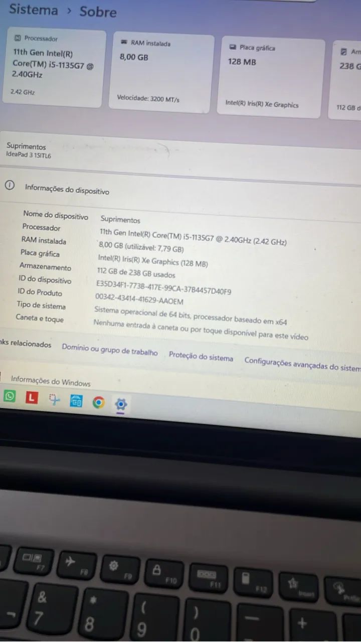 Notebook Lenovo I5 ideapad - Foto 2