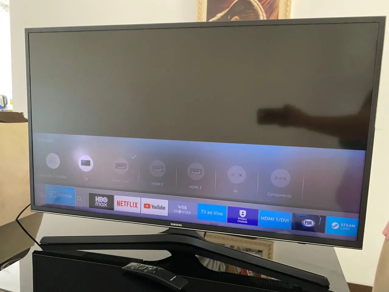 Smart TV Samsung LED 4K (Ultra HD) 40 polegadas