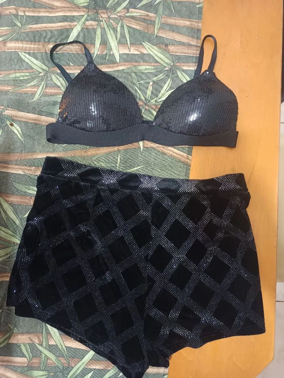 Conjunto preto de pole dance - Foto 2