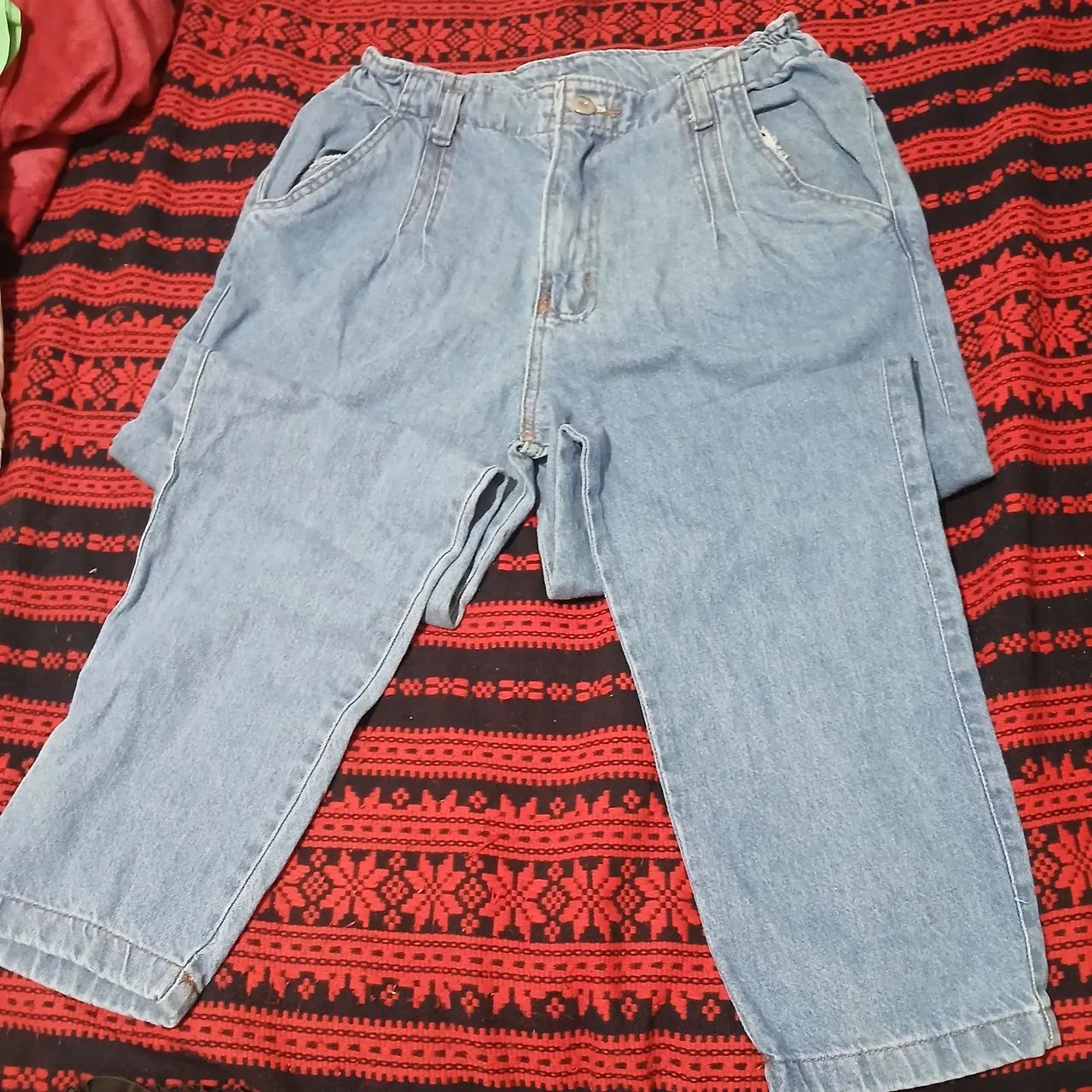 Calça jeans azul 