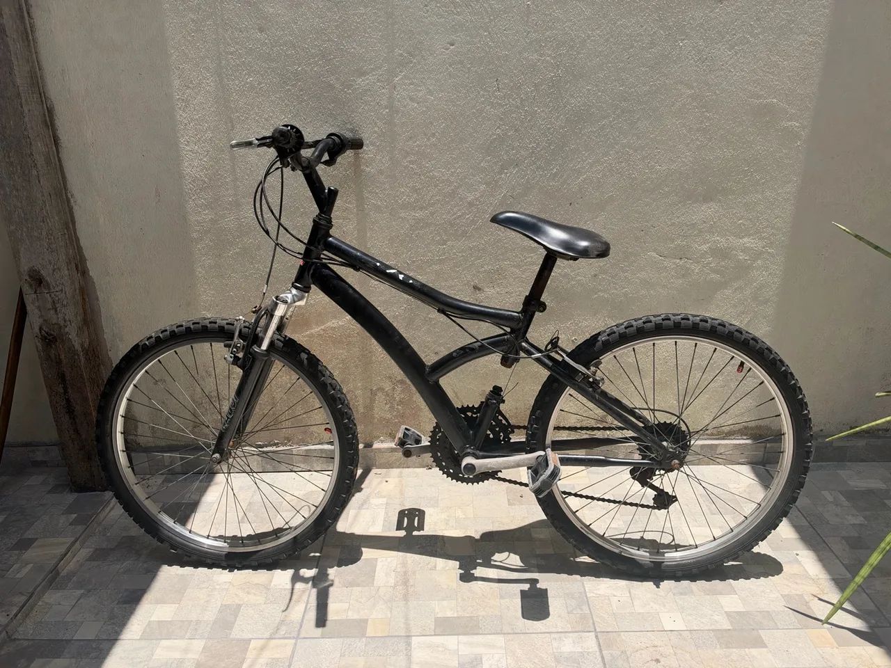 BICICLETA ARO 26 PRETA - Foto 2
