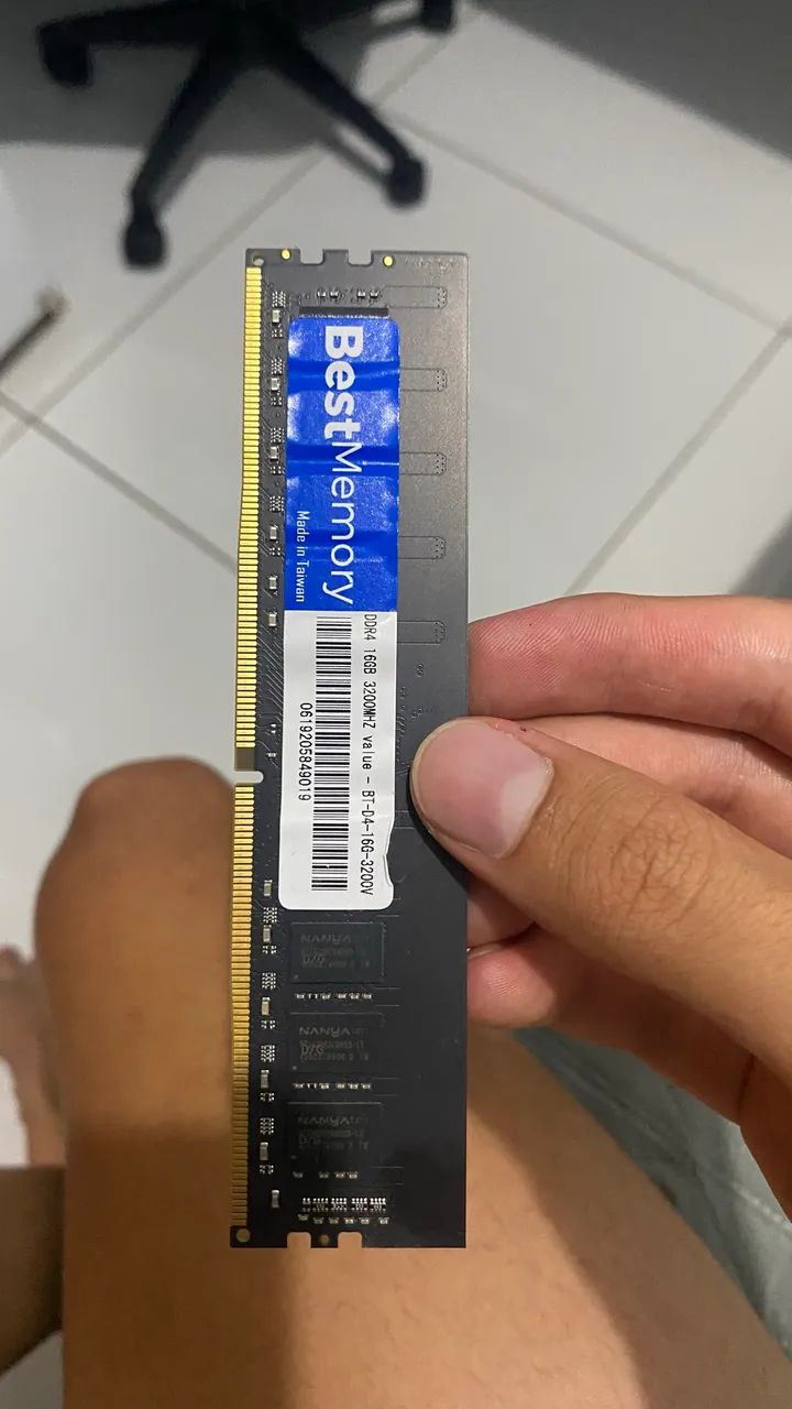 2x16 Memória RAM ddr4 16gb 3200Mhz 