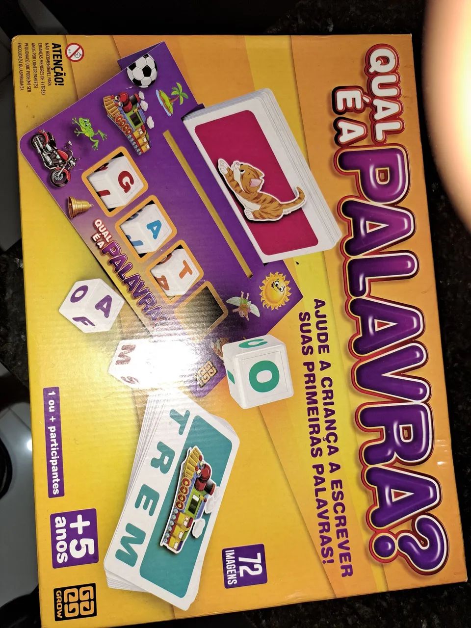 Jogo qual é a palavra da grow