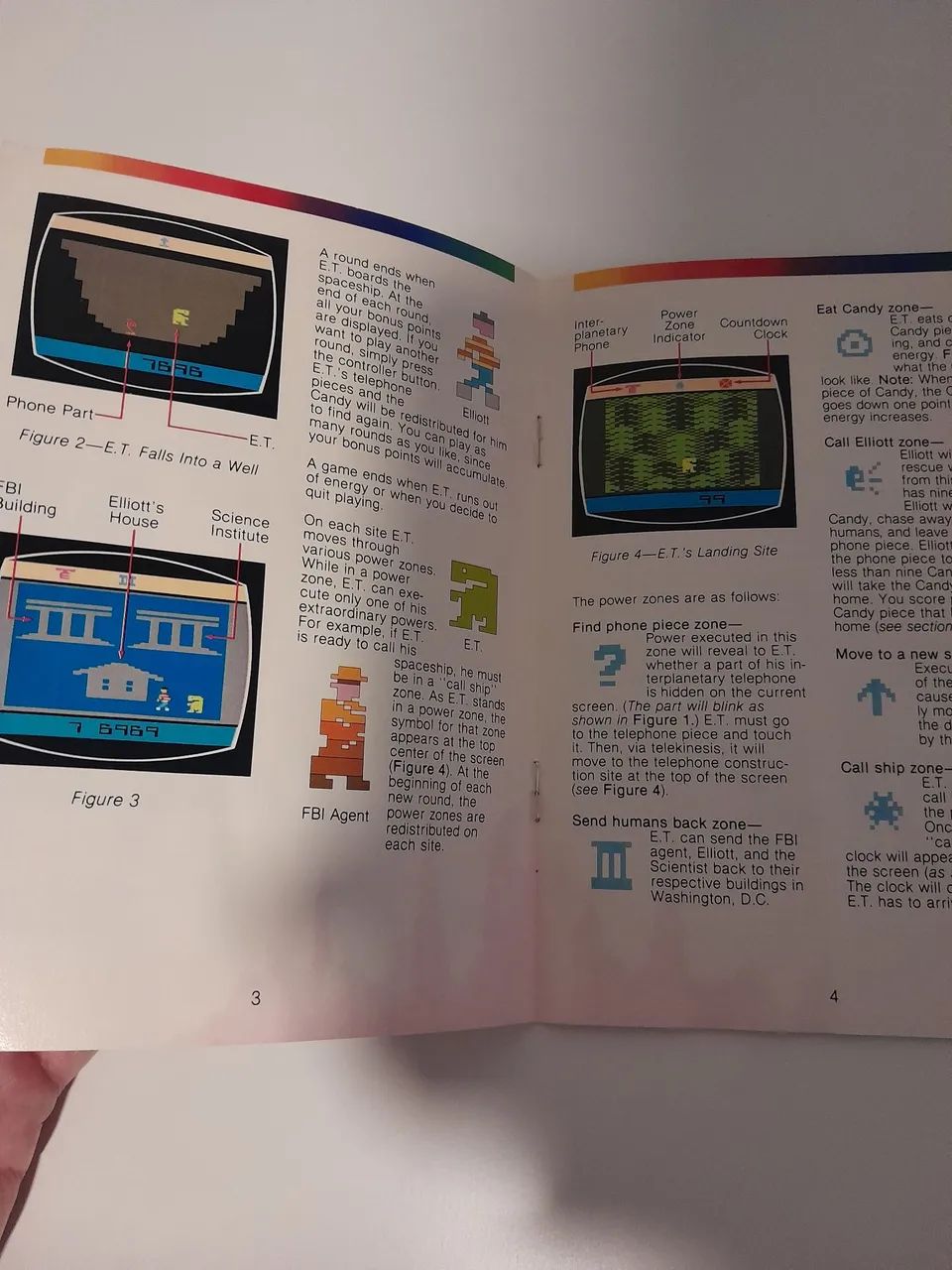 Manual raridade ET atari 2600 - Foto 3