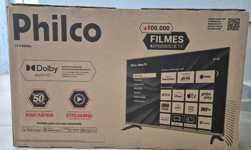 LACRADA! Smart TV Philco P39CRA (39 polegadas) - Foto 2