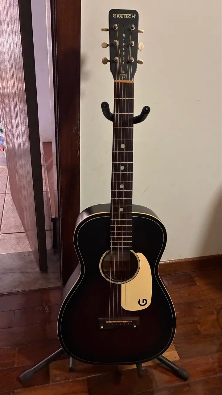Violão Gretsch Jim Dandy Parlor Aço Elétrico  - Foto 2