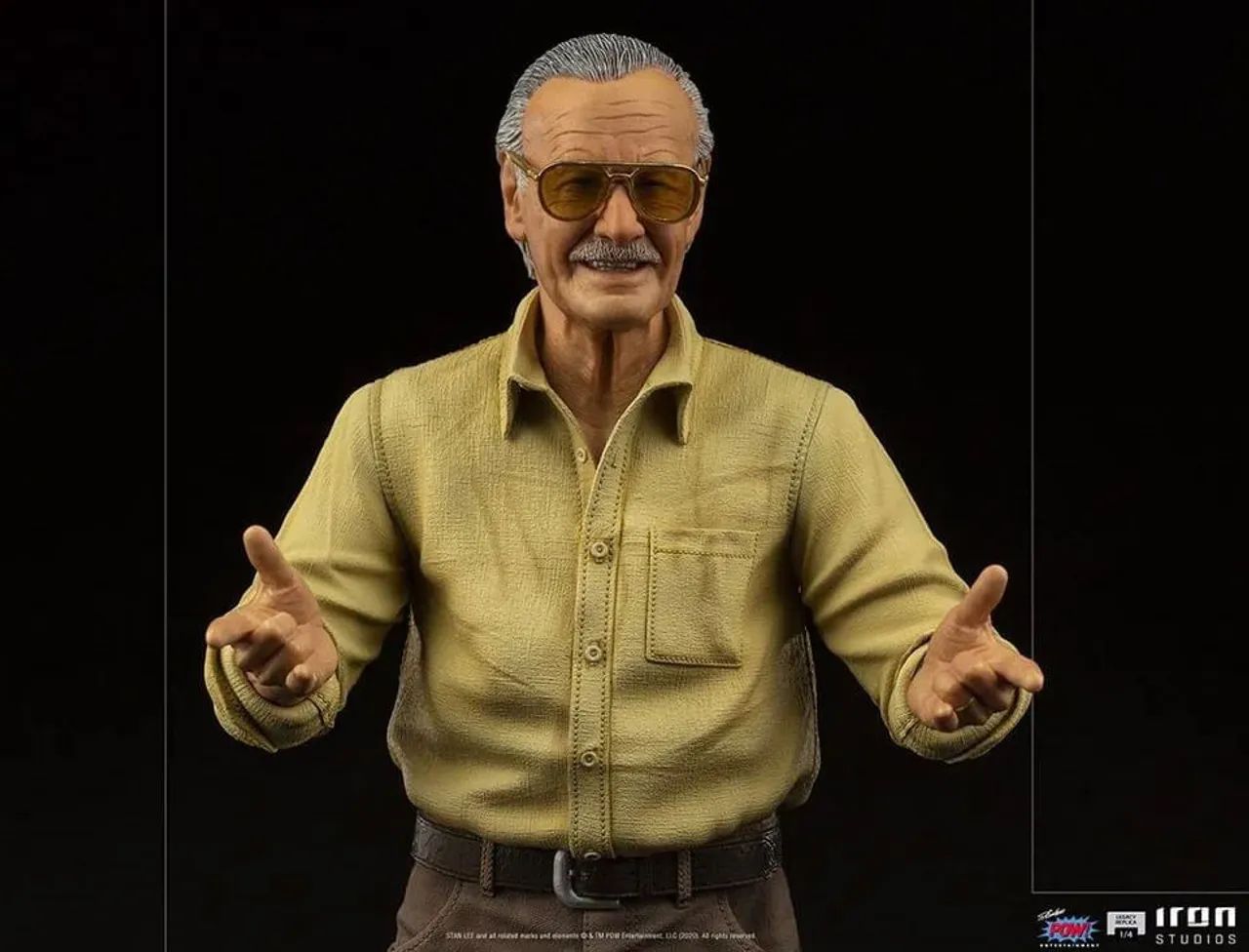Stan Lee 1/4 Iron Studios Legacy Replica - Foto 4