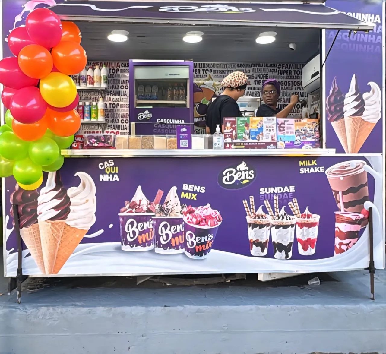 TRAILLER DE AÇAÍ E SORVETE PRONTO PARA TRABALHAR !!! - Foto 3