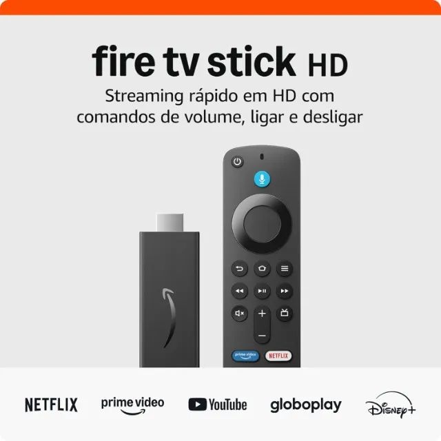Fire TV Stick HD (Última Geração) com Alexa | Controle por Voz, Streaming em Full HD | Nov - Foto 2