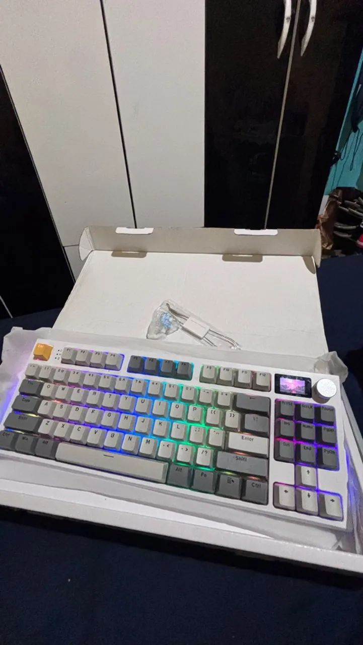 Teclado mecânico gamer Attack Shark k86 - Foto 3