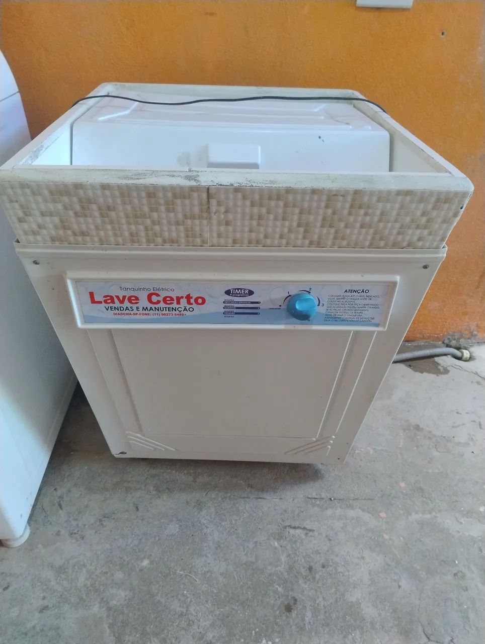 TANQUINHO ELÉTRICO SEMI NOVO