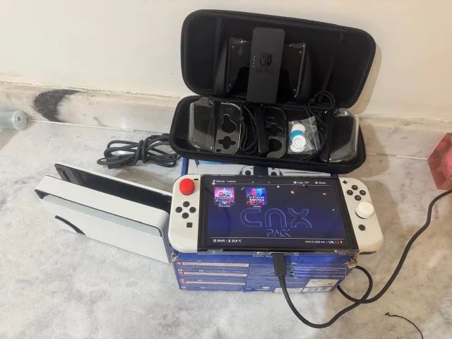 Nintendo switch Oled novíssimo  - Foto 5