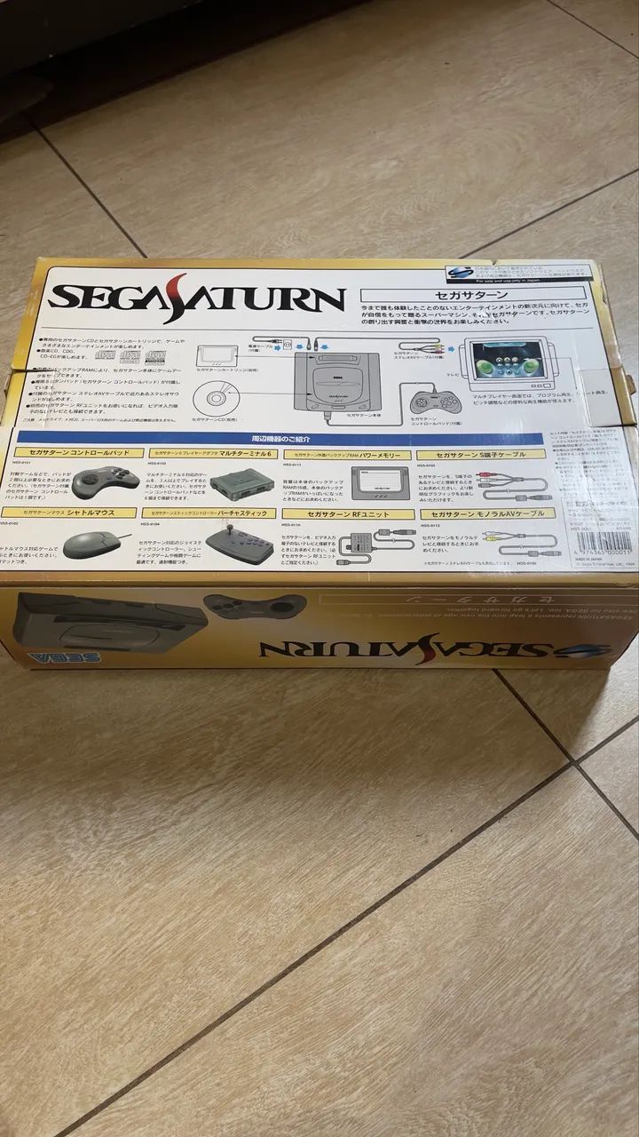 Vídeo game sega Saturno na caixa  - Foto 5