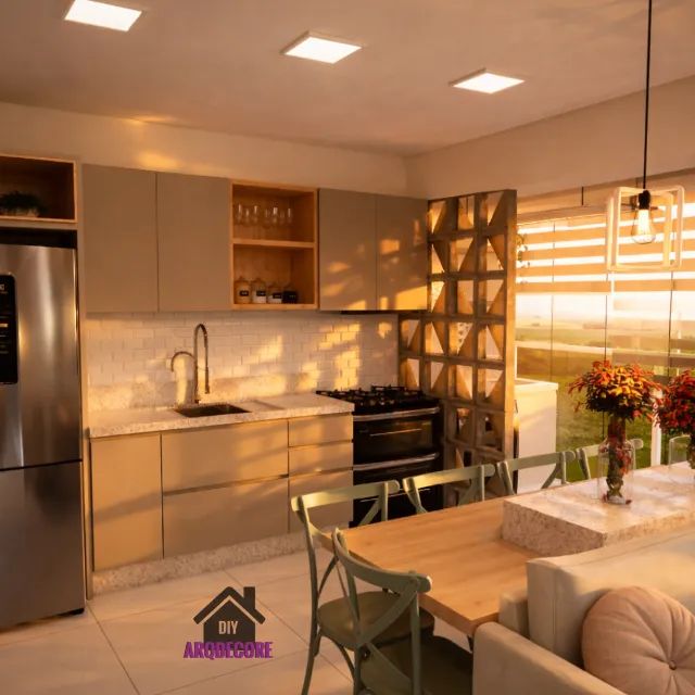 Projeto 3d - Design De Interiores - Um Ambiente - Foto 4
