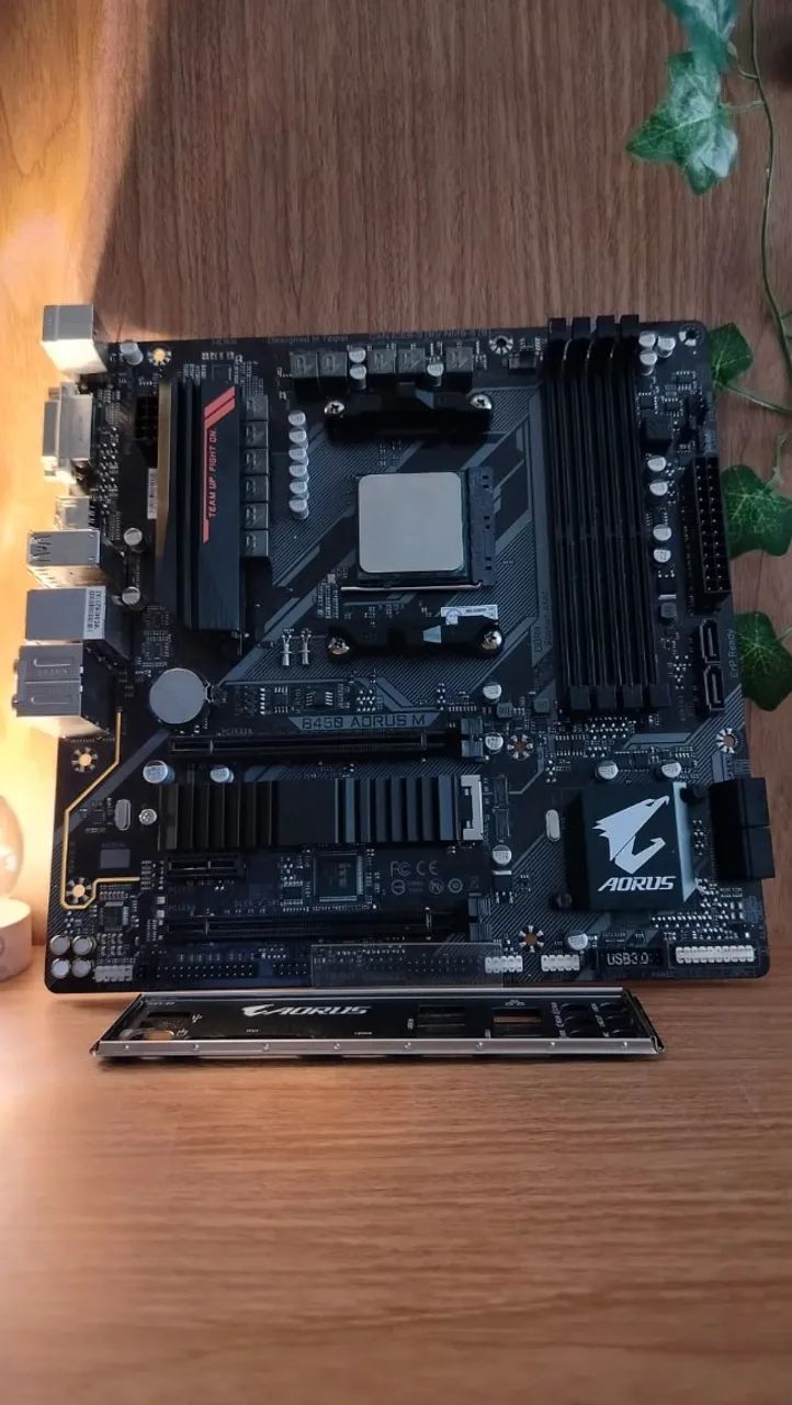 Kit Ryzen 5 3600 + b450m aorus  - Foto 3
