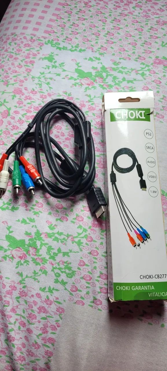 Cabo video componente para o Ps2 - Foto 5