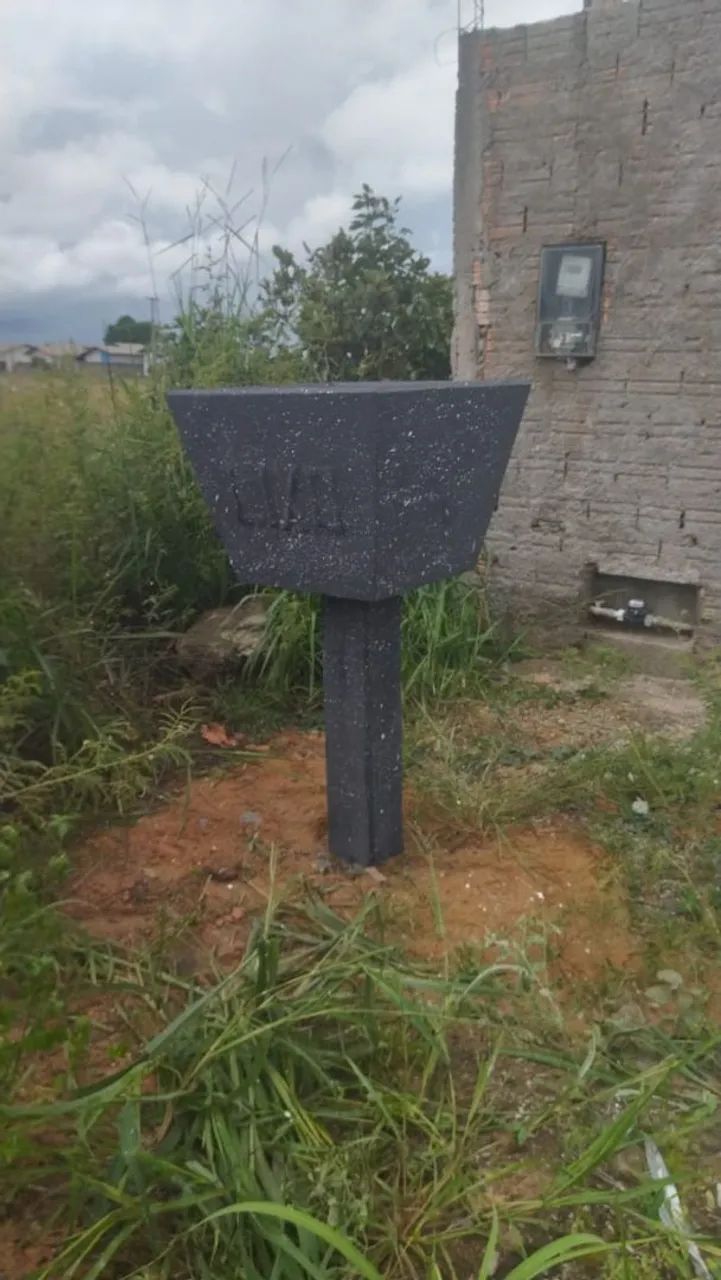 Lixeira pré moldada 