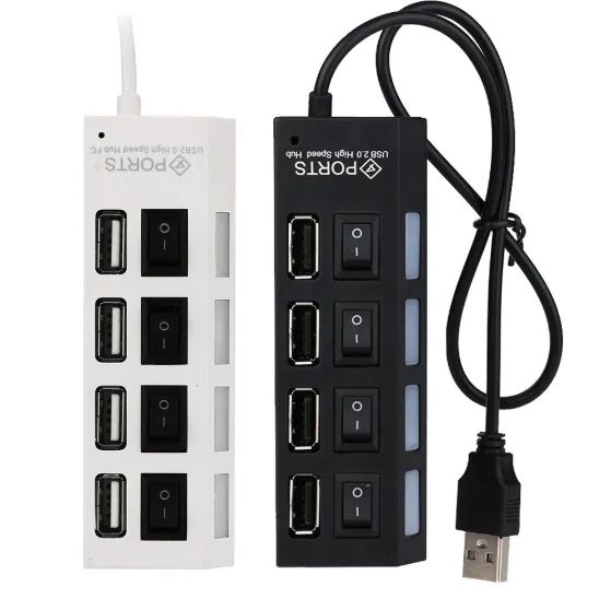 Hub USB 4 Portas Liga e Desliga - Foto 3