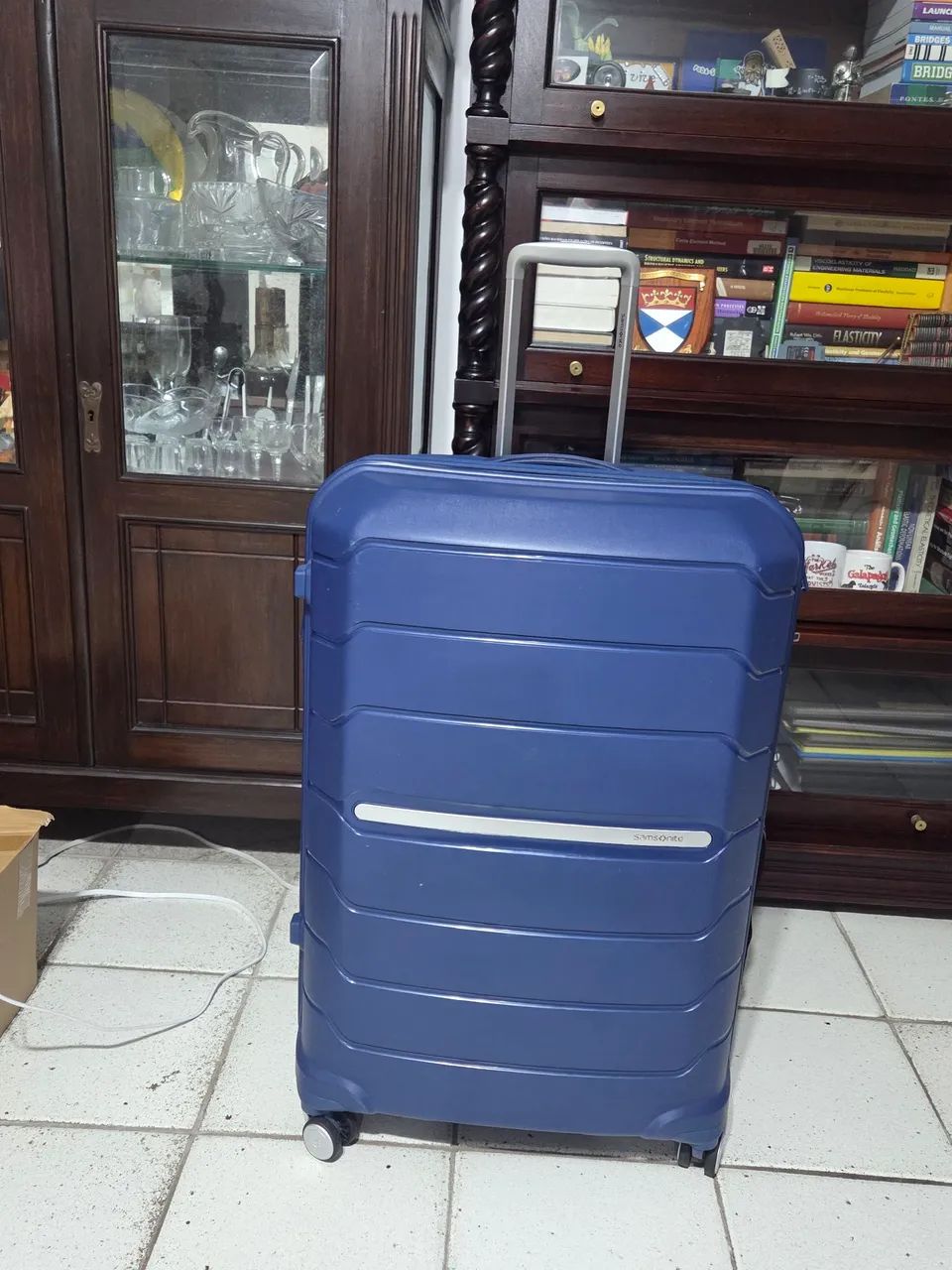 Mala Samsonite Azul Grande - Foto 2