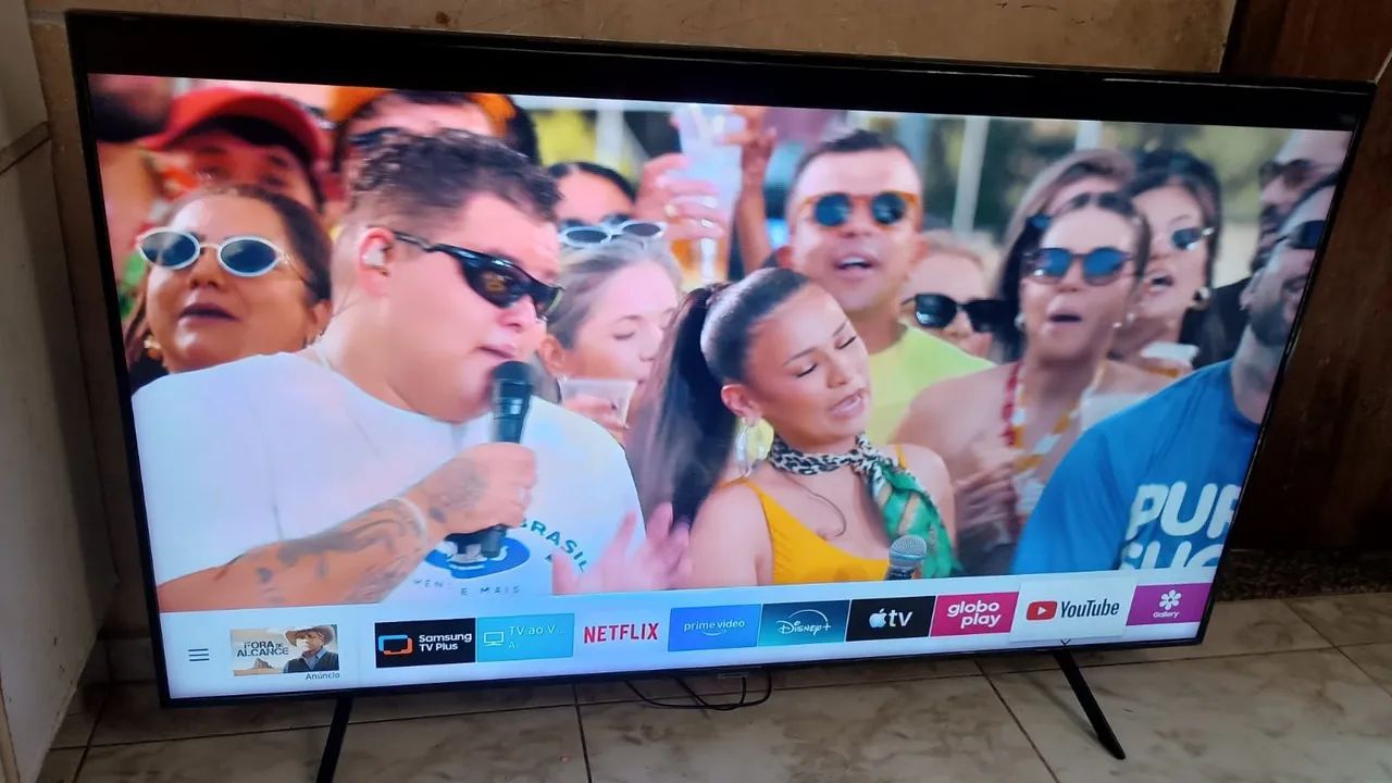 vendo smart tv samsung de 50 polegadas com android alexa comando de voz e bluetooth 4k - Foto 5
