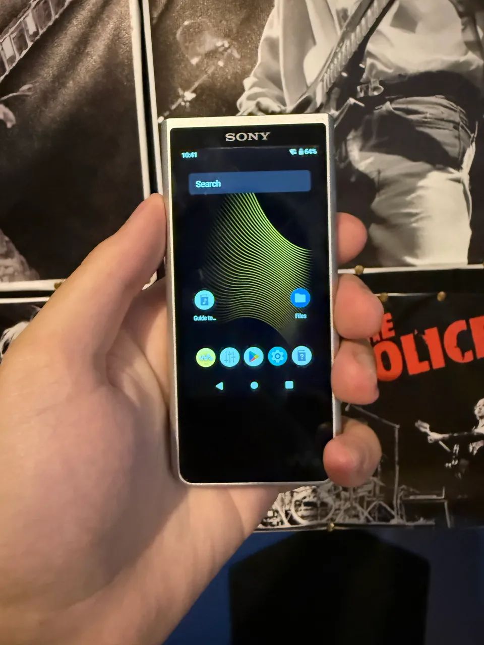 MP3/DAP Sony Walkman ZX507 Android