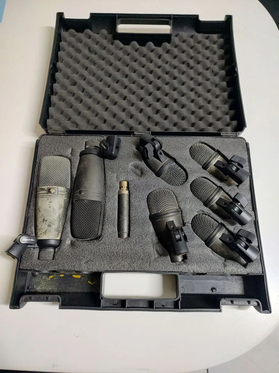Kit Microfones para Bateria Superlux DRK F5H3 
