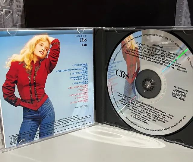 CD: Angelica - 1990 - Foto 4
