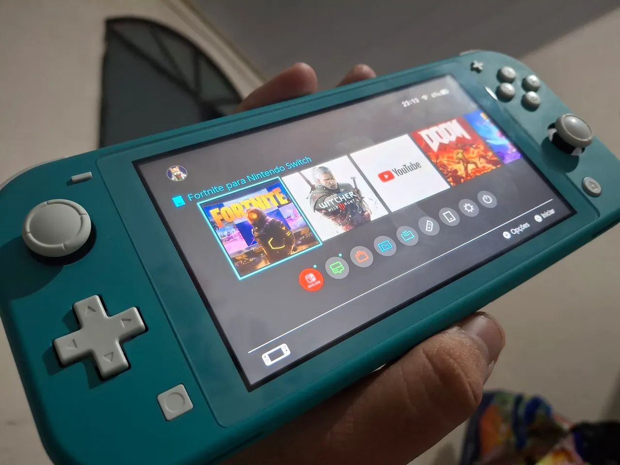 Nintendo Switch Lite Azul Turquesa V/T - Foto 4