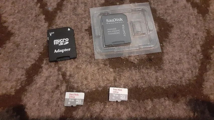 Kit 2 Cartões Micro SD Classe 10 16gb