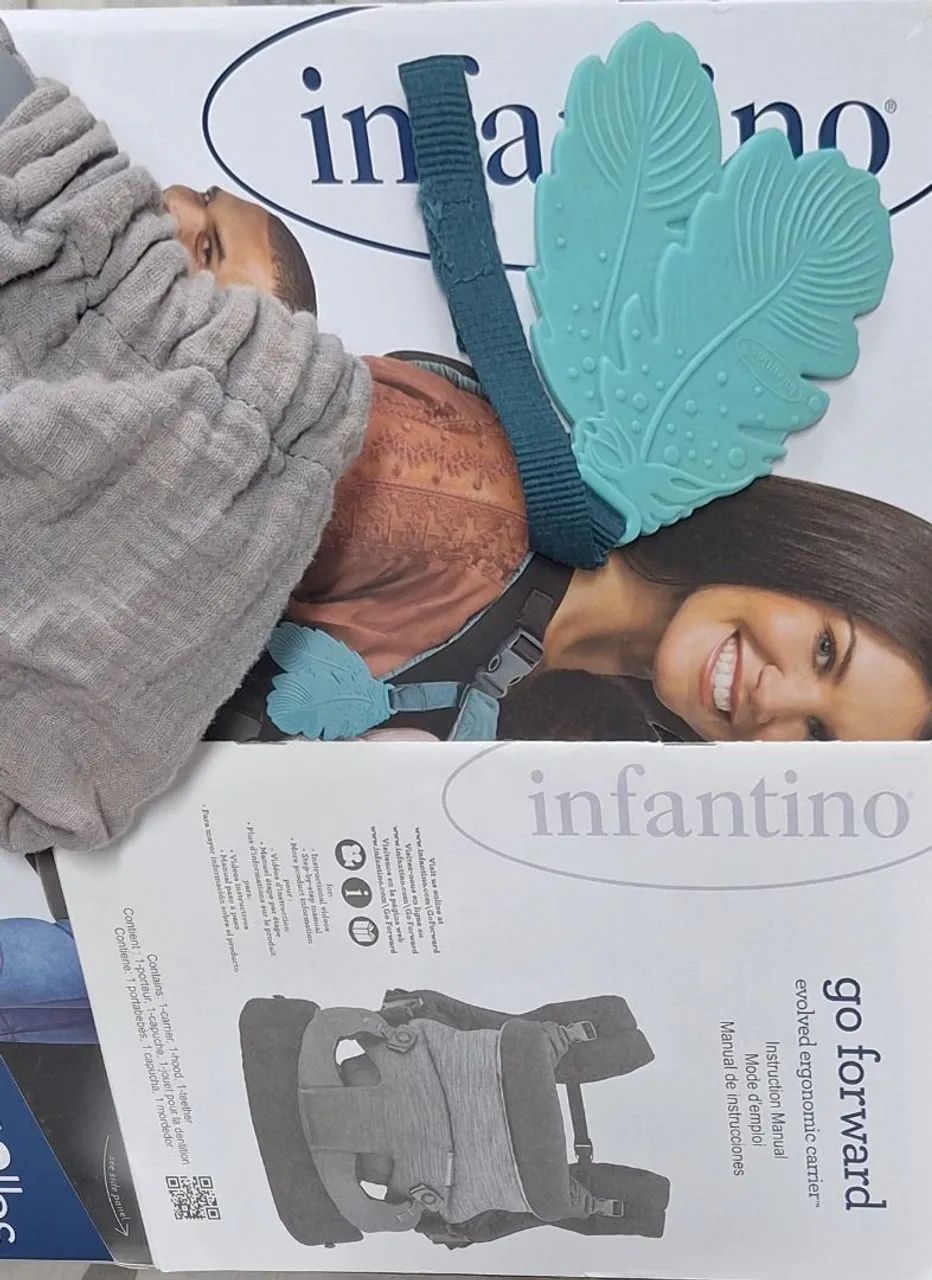 Canguru Infantino Go Forward 4-in-1 Evolved Ergonomic Carrier - Foto 3