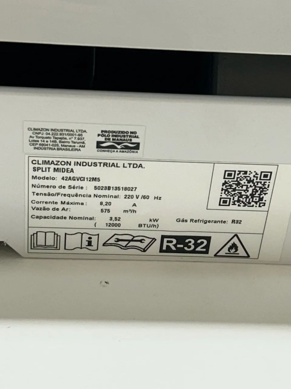 Ar condicionado midea 12000 BTUs - Foto 3